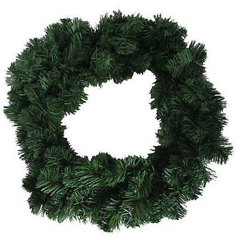 Christmas Artificial 18' Undercoated Wreath 120 Plain Tips 46cm 